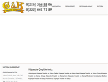 Tablet Screenshot of karealuminyumkupeste.com